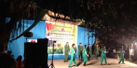 Giao lưu văn nghệ giữa Hội chiến binh và Đoàn TNCS HCM xã Hòa Long