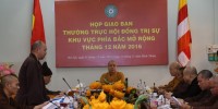 Họp giao ban Thường trực HĐTS phía Bắc mở rộng tháng 12/2016