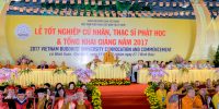 Học viện PGVN TP.HCM tổ chức Lễ tốt nghiệp và khai giảng năm học mới 2017