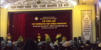 Hà Nội: Lễ công bố chủ trương của Thủ tướng chính phủ về việc đào tạo Thạc Sỹ, Tiến Sỹ Phật học tại Việt Nam